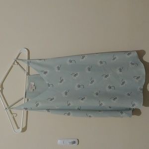 Light blue green blouse